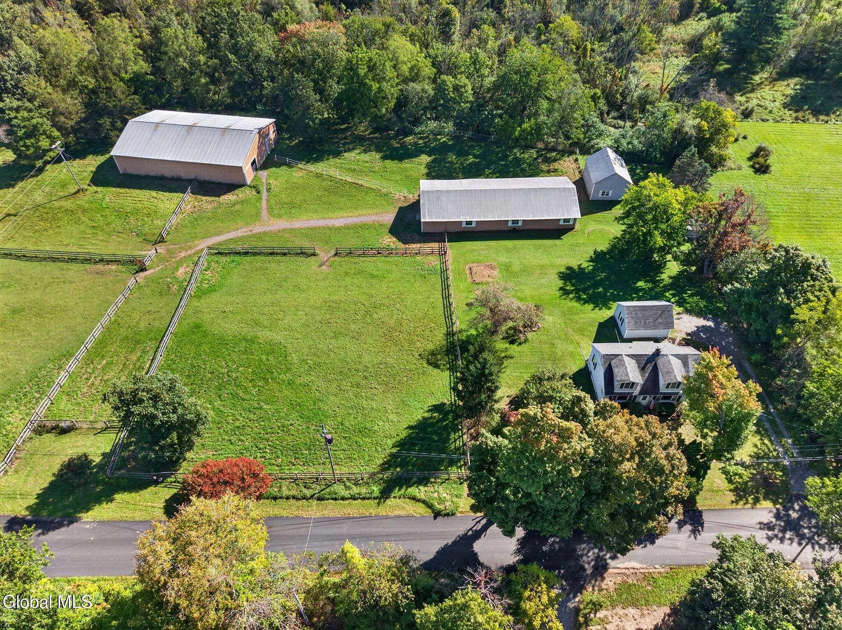 4 Acres of Land with Home for Sale in Schodack Landing, New York