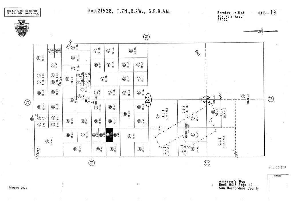 5 Acres of Land for Sale in Apple Valley, California