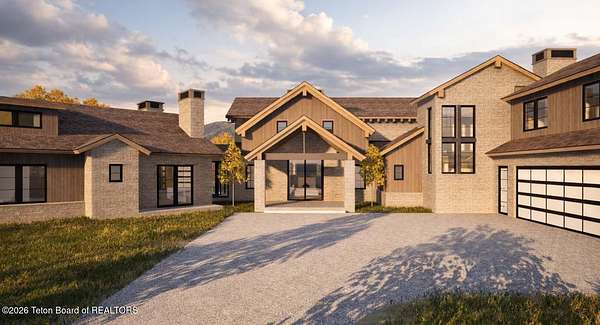 1.85 Acres of Land with Home for Sale in Teton Village, Wyoming