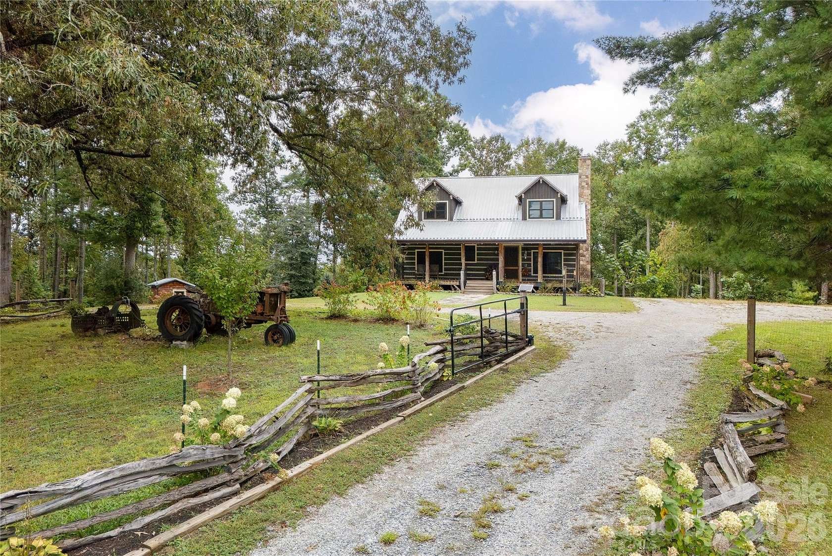 1.83 Acres of Land with Home for Sale in Hendersonville, North Carolina