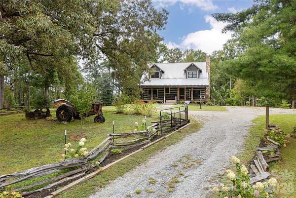 1.83 Acres of Land with Home for Sale in Hendersonville, North Carolina