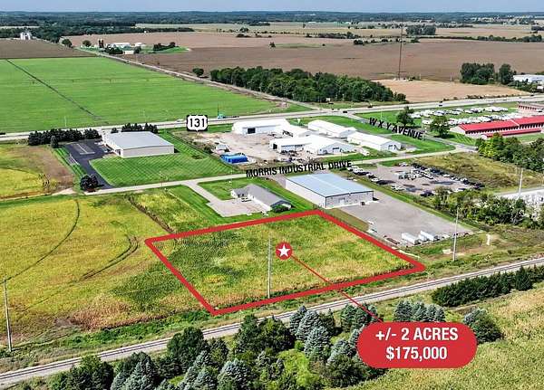 2 Acres of Commercial Land for Sale in Schoolcraft, Michigan