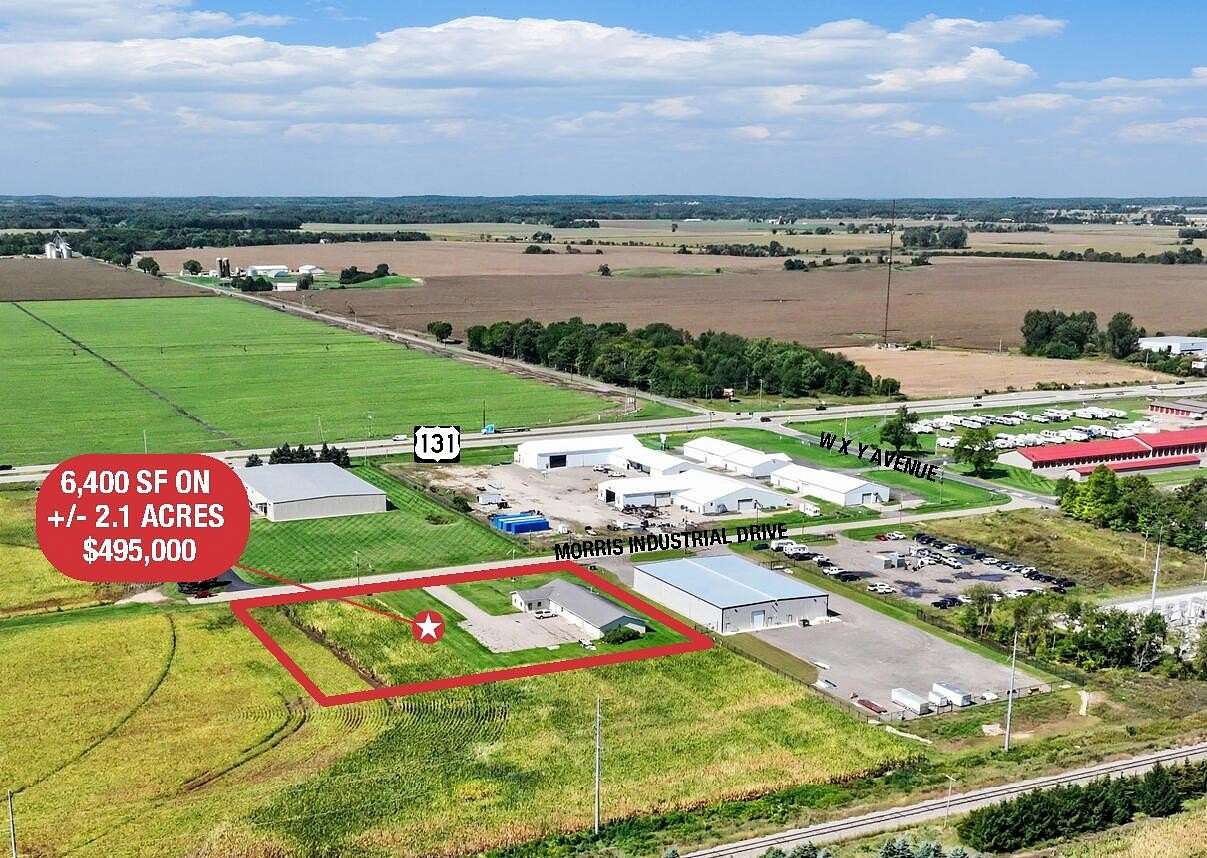 2.1 Acres of Improved Commercial Land for Sale in Schoolcraft, Michigan