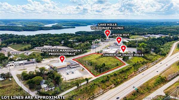3.1 Acres of Commercial Land for Sale in Osage Beach, Missouri