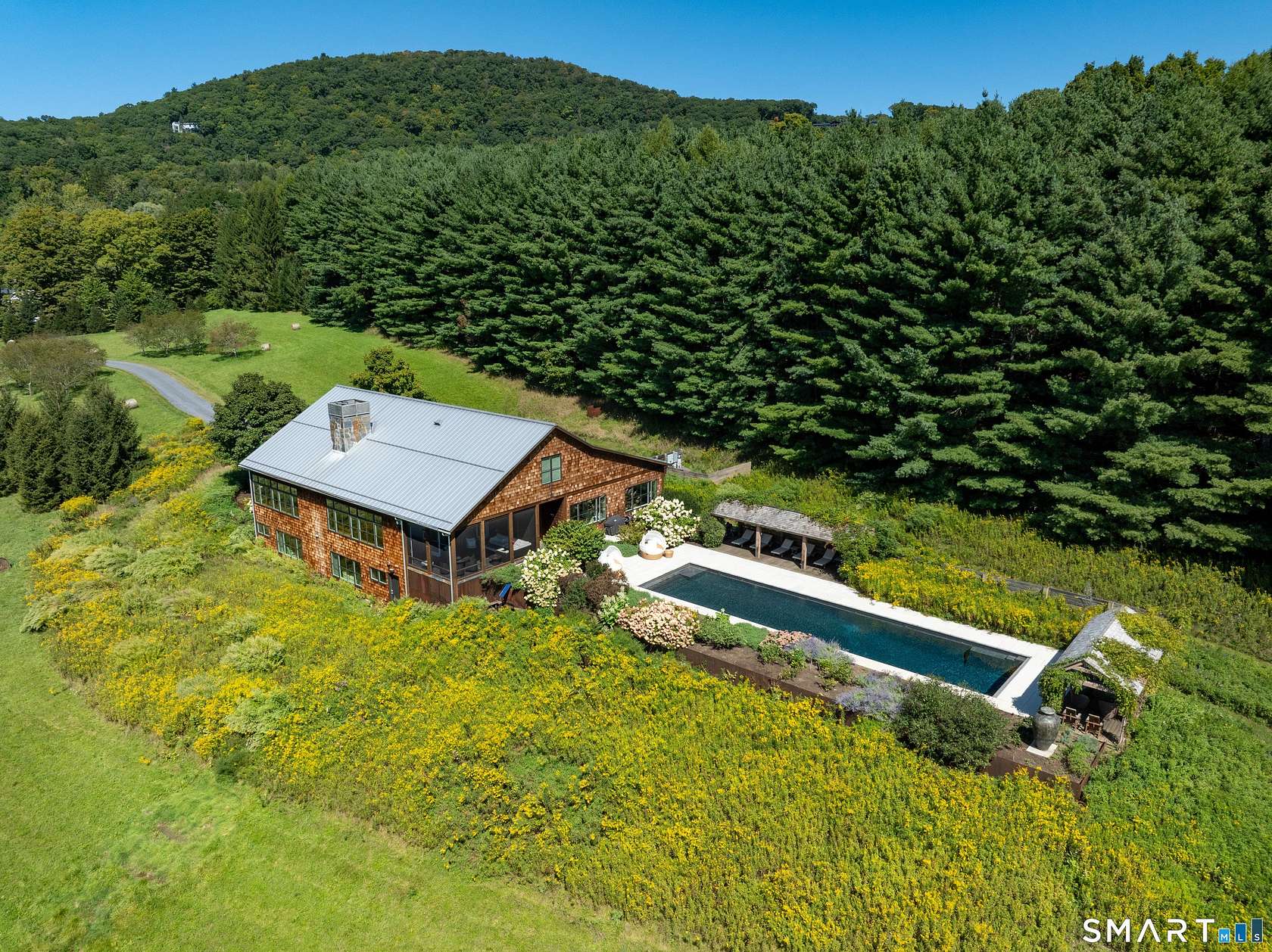 41.7 Acres of Land with Home for Sale in Salisbury, Connecticut