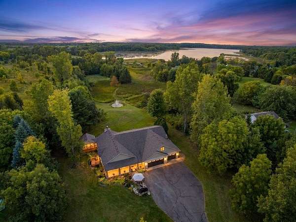 7.48 Acres of Land with Home for Sale in Chisago City, Minnesota