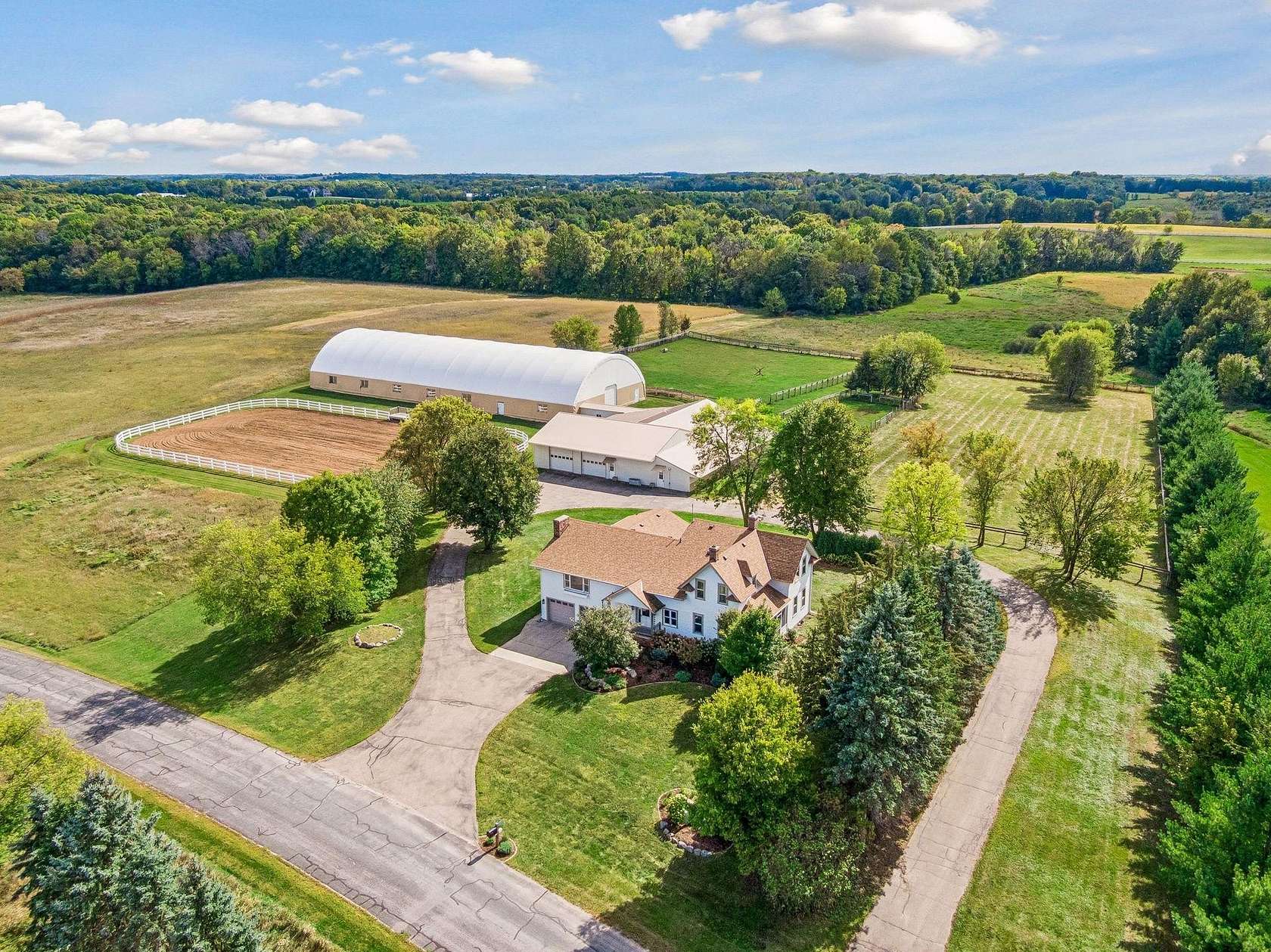 23.1 Acres of Land with Home for Sale in Delano, Minnesota