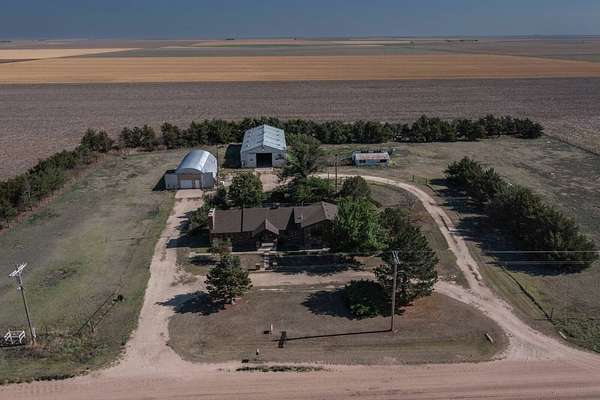 4.7 Acres of Land with Home for Sale in Marienthal, Kansas