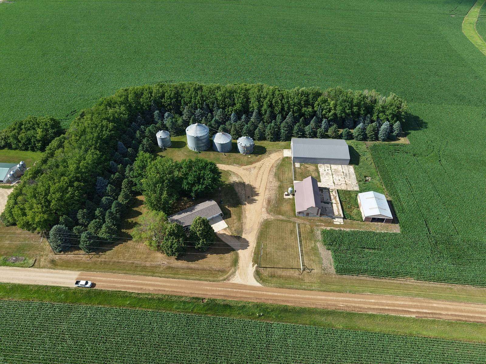 7.48 Acres of Land with Home for Sale in Magnolia, Minnesota