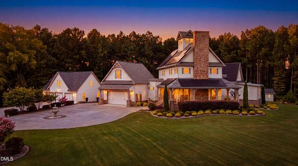 7.46 Acres of Land with Home for Sale in Bailey, North Carolina