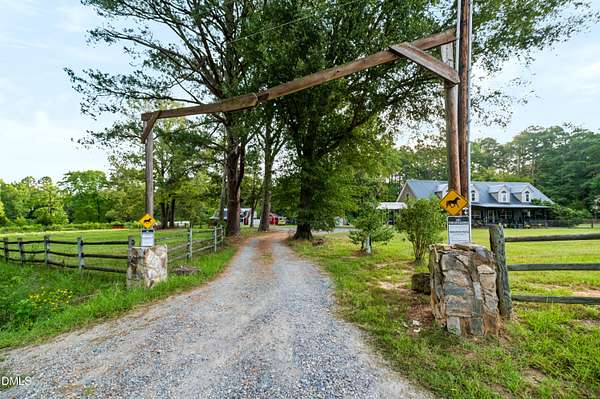 14.2 Acres of Land with Home for Sale in Sanford, North Carolina