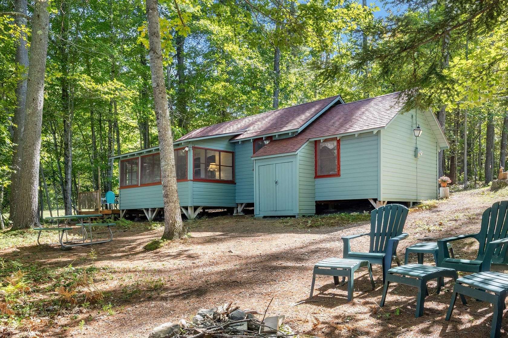 4 Acres of Land with Home for Sale in Casco, Maine