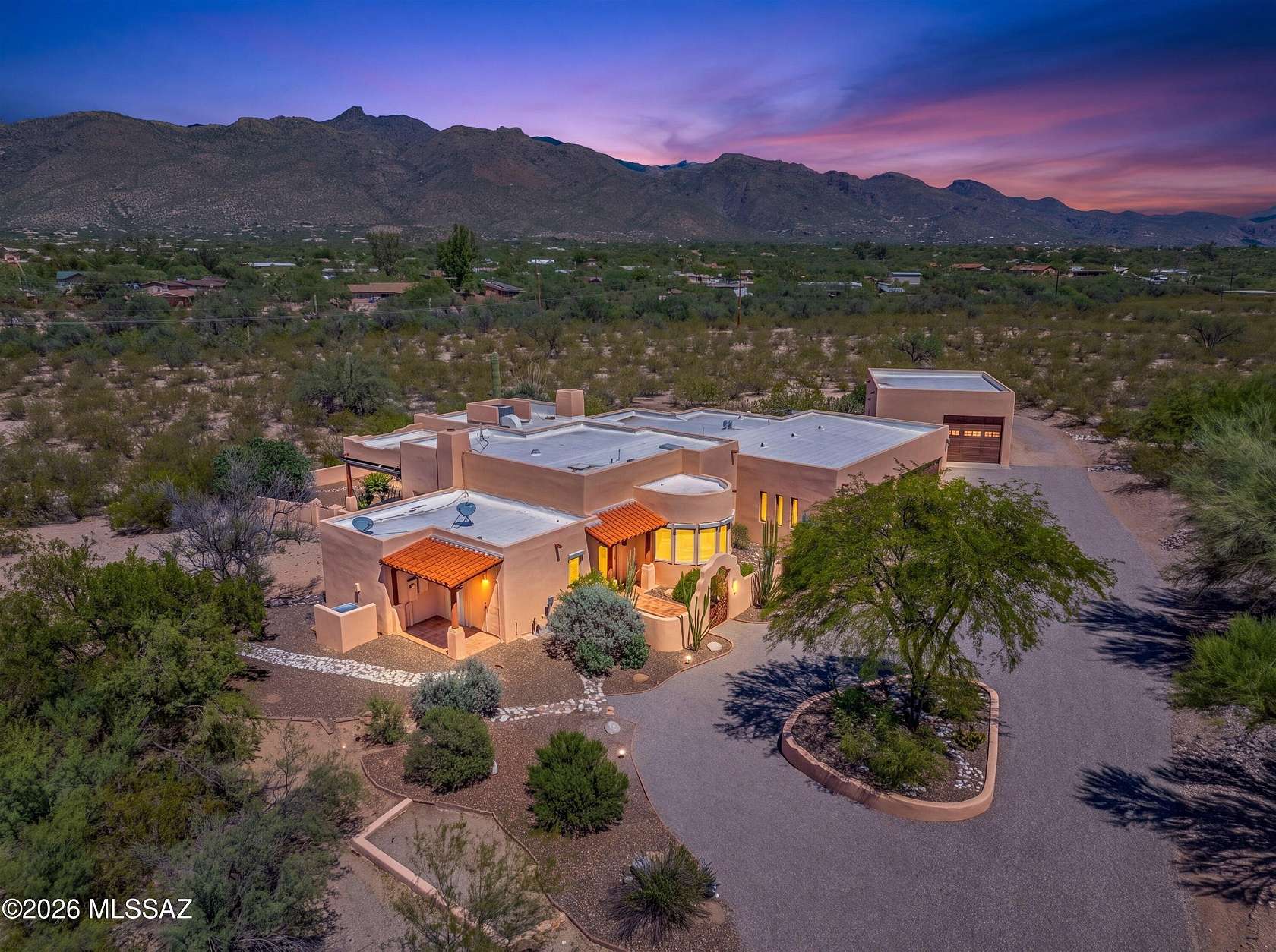 3.6 Acres of Land with Home for Sale in Tucson, Arizona