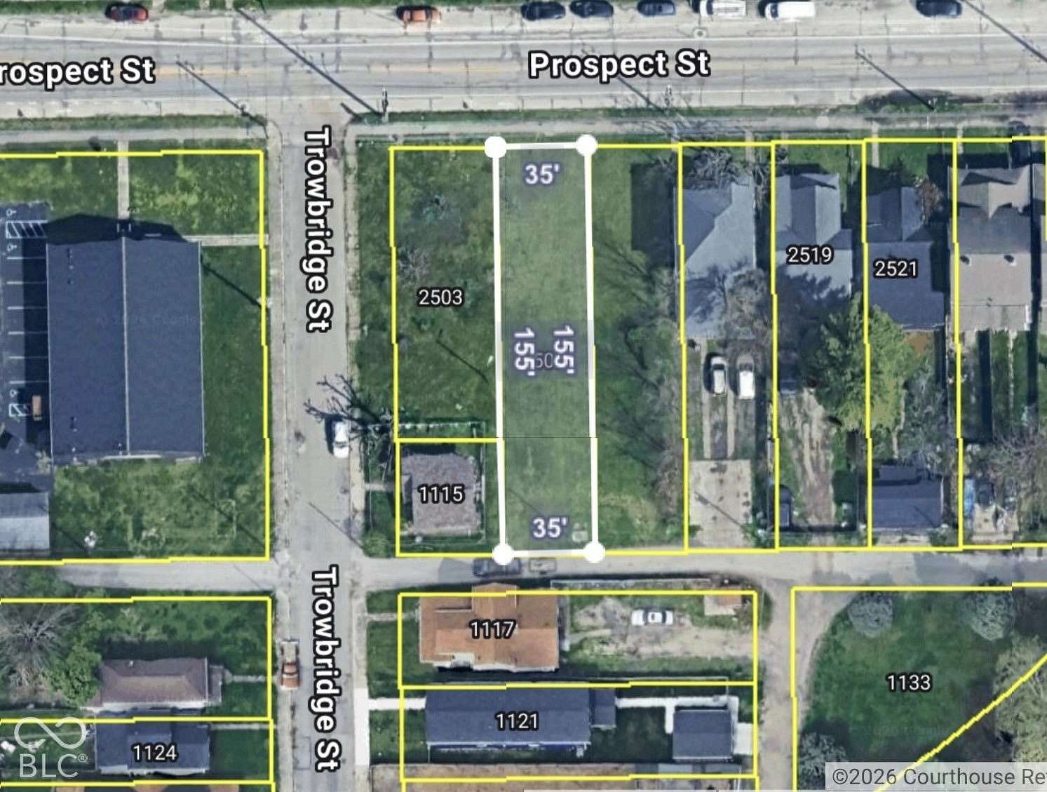 0.13 Acres of Residential Land for Sale in Indianapolis, Indiana
