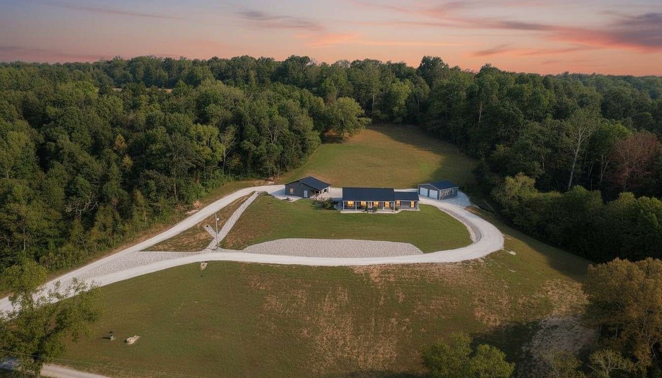 28.4 Acres of Land with Home for Sale in Centerville, Tennessee