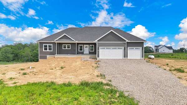 6.5 Acres of Land with Home for Sale in Hopewell, Ohio
