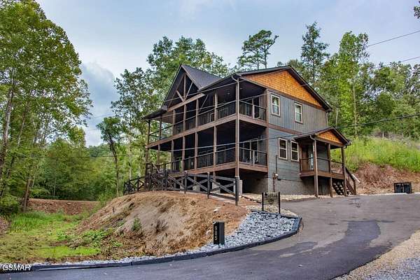 3 Acres of Land with Home for Sale in Sevierville, Tennessee