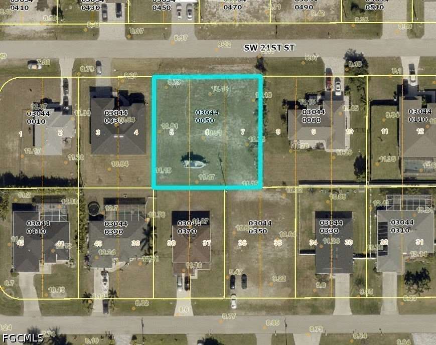 0.34 Acres of Residential Land for Sale in Cape Coral, Florida