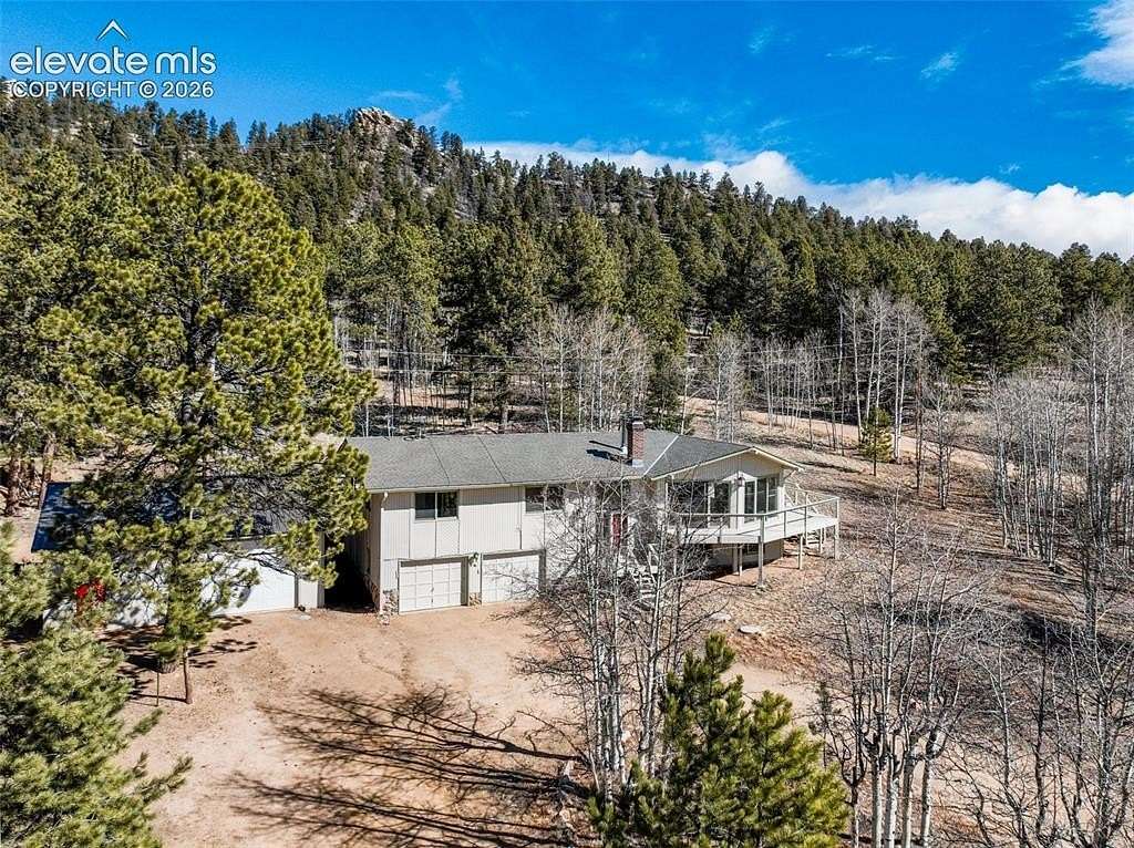 5 Acres of Land with Home for Sale in Lake George, Colorado