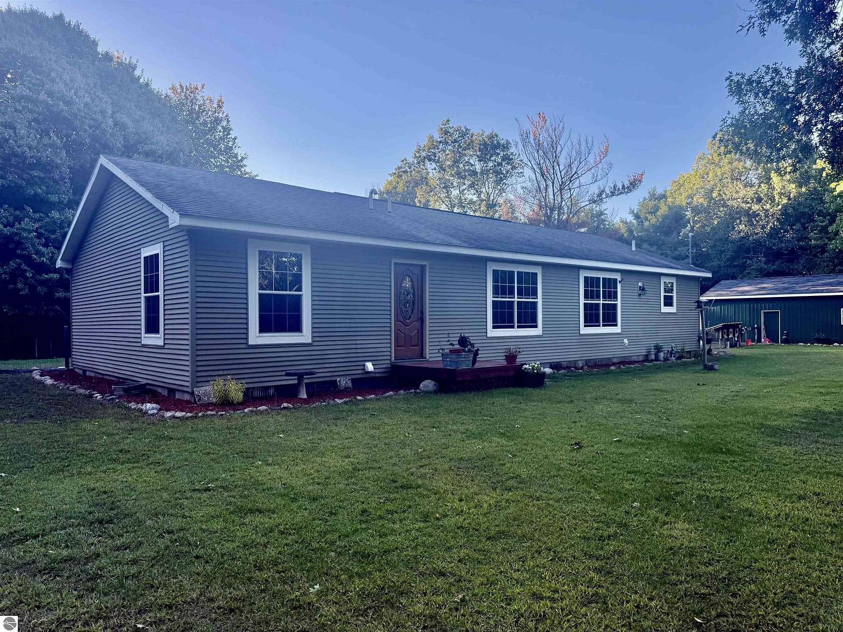 18 Acres of Land with Home for Sale in Shepherd, Michigan