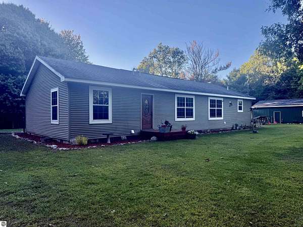 18 Acres of Land with Home for Sale in Shepherd, Michigan