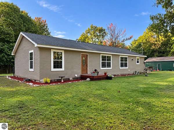 18 Acres of Land with Home for Sale in Shepherd, Michigan