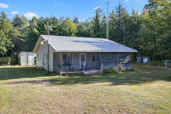39 Acres of Recreational Land with Home for Sale in Munising, Michigan