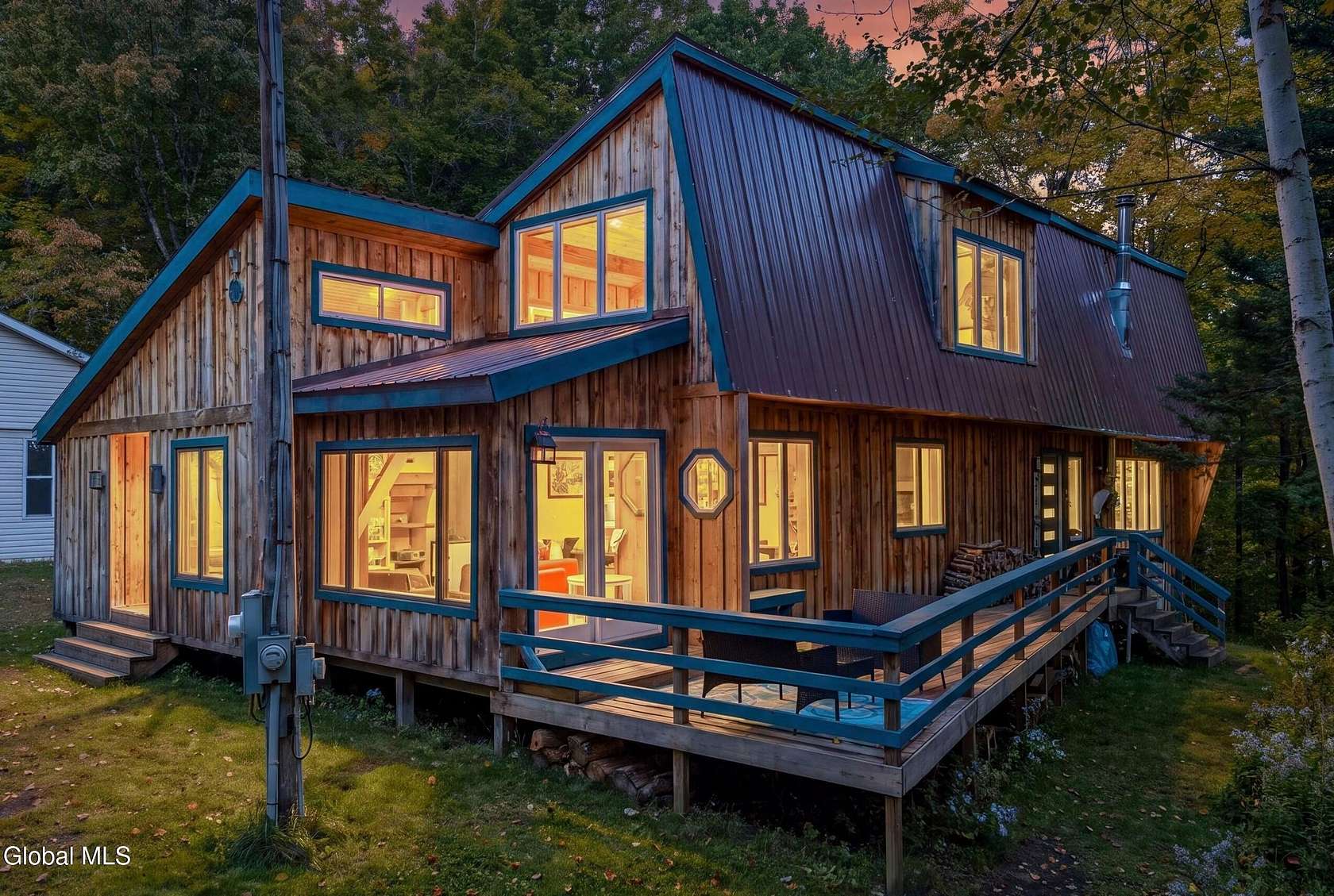 8.26 Acres of Land with Home for Sale in Minerva, New York