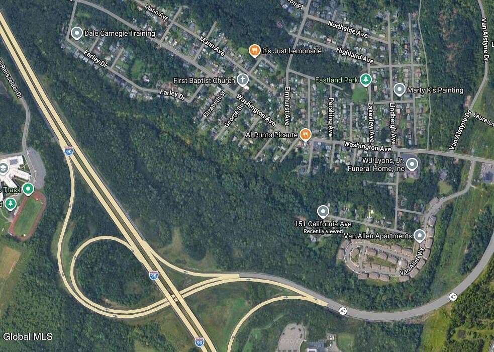 57.3 Acres of Land for Sale in Rensselaer, New York