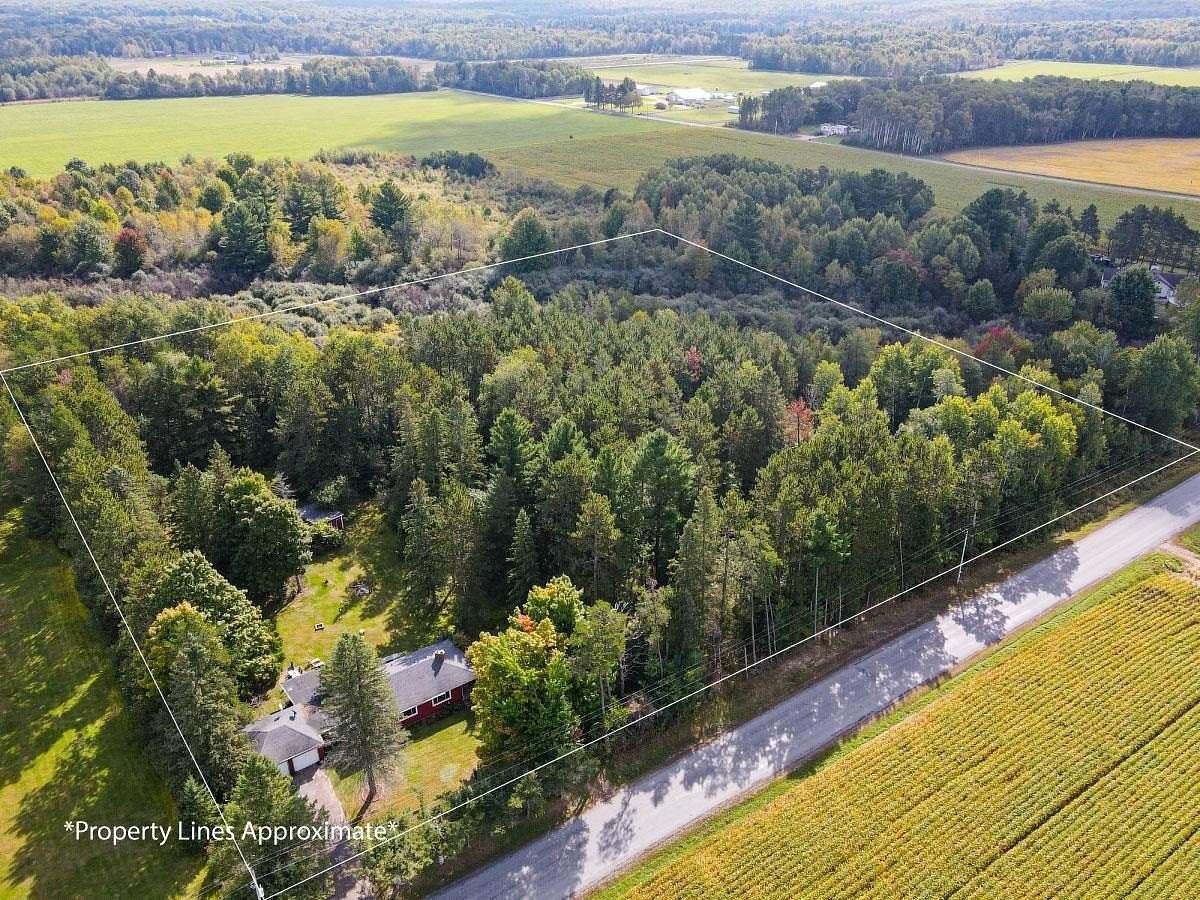 5.56 Acres of Land with Home for Sale in Kronenwetter, Wisconsin