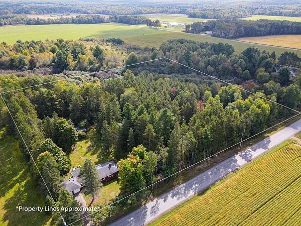 5.56 Acres of Land with Home for Sale in Kronenwetter, Wisconsin