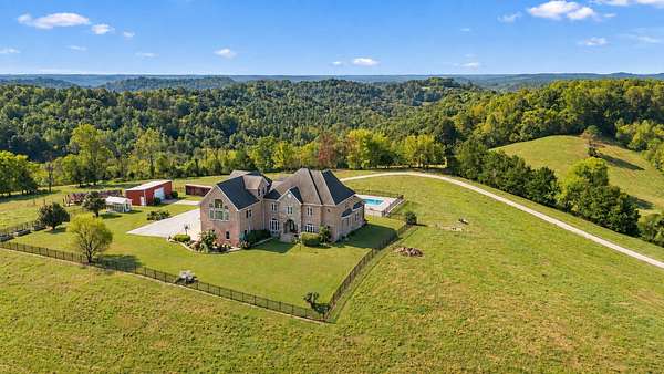 54.6 Acres of Land with Home for Sale in Pulaski, Tennessee