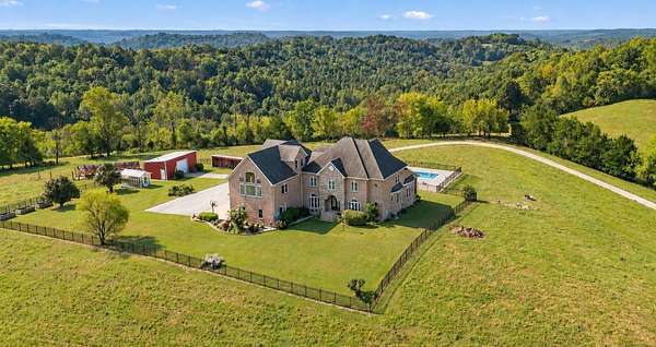 54.6 Acres of Land with Home for Sale in Pulaski, Tennessee