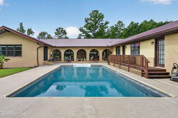 9.77 Acres of Land with Home for Sale in Waycross, Georgia
