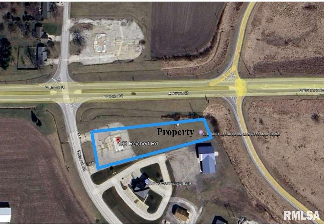1.6 Acres of Commercial Land for Sale in Divernon, Illinois