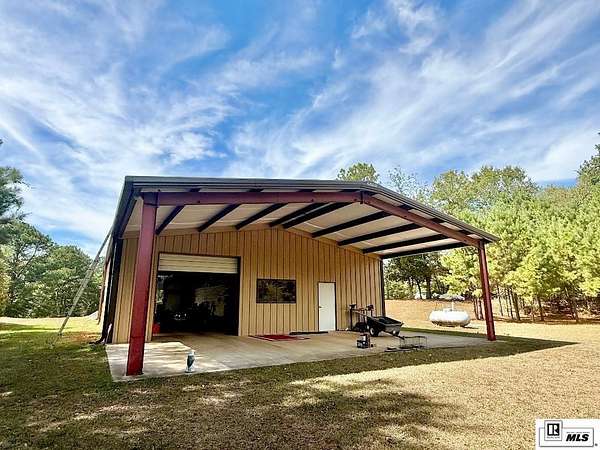 14 Acres of Land with Home for Sale in Downsville, Louisiana