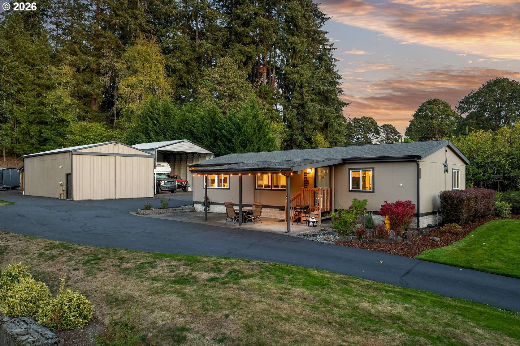 4.82 Acres of Land with Home for Sale in Kalama, Washington
