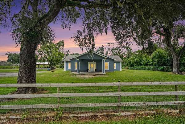 3 Acres of Land with Home for Sale in Zephyrhills, Florida