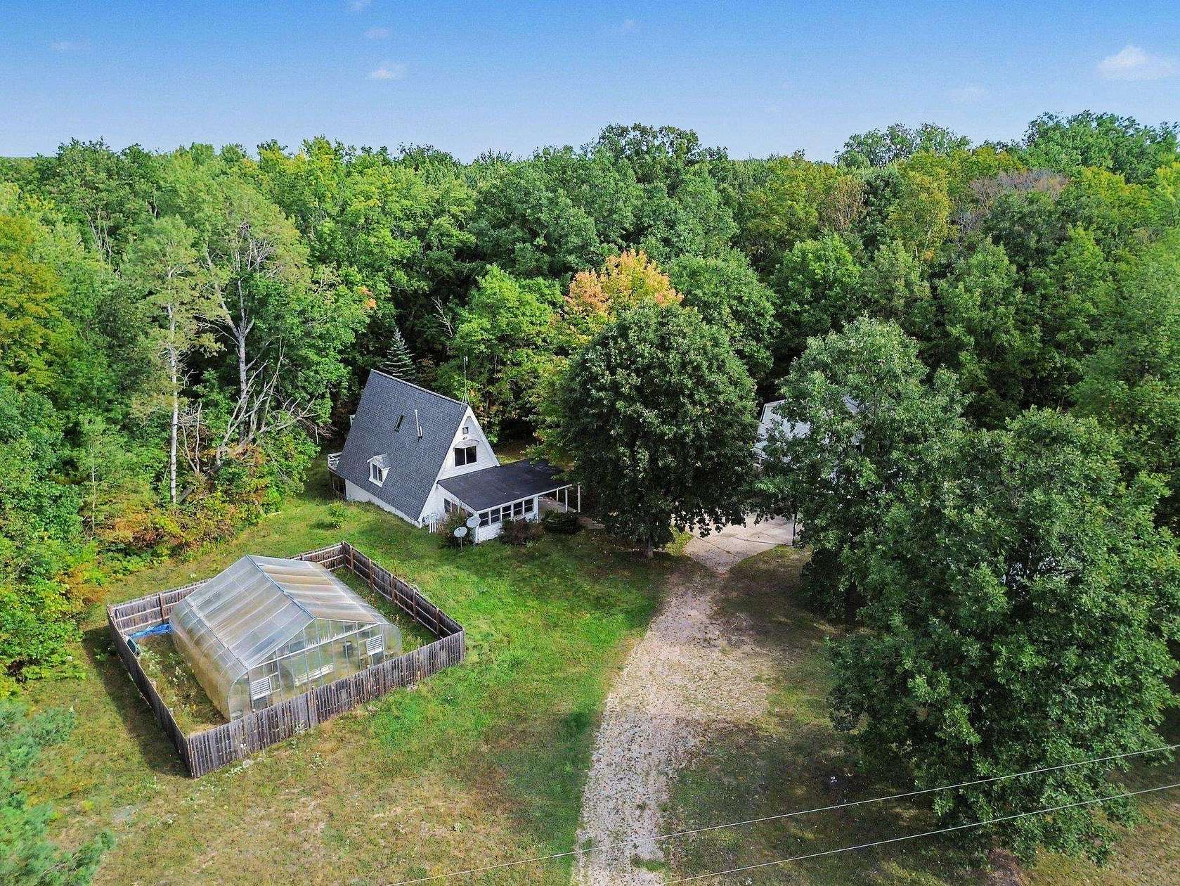 5.5 Acres of Land with Home for Sale in Sears, Michigan