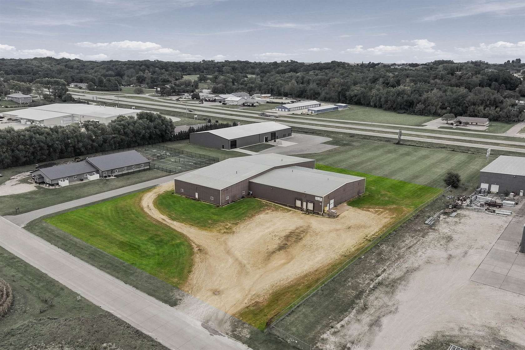2.3 Acres of Commercial Land for Sale in Dyersville, Iowa