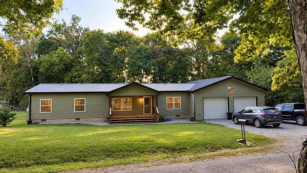 12 Acres of Land with Home for Sale in Greensburg, Kentucky