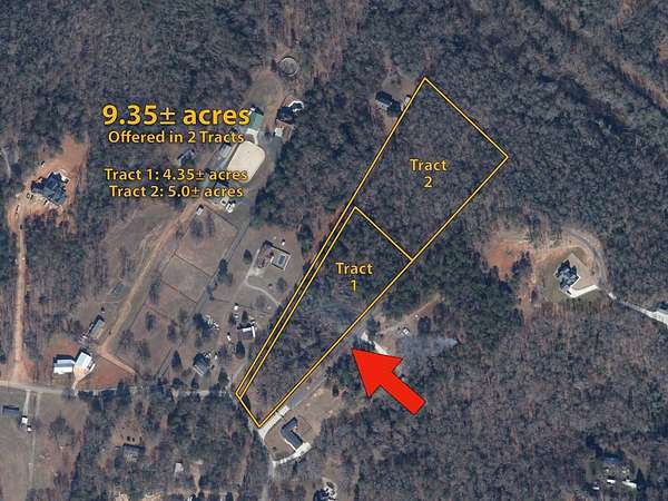 9.35 Acres of Land for Auction in Greer, South Carolina