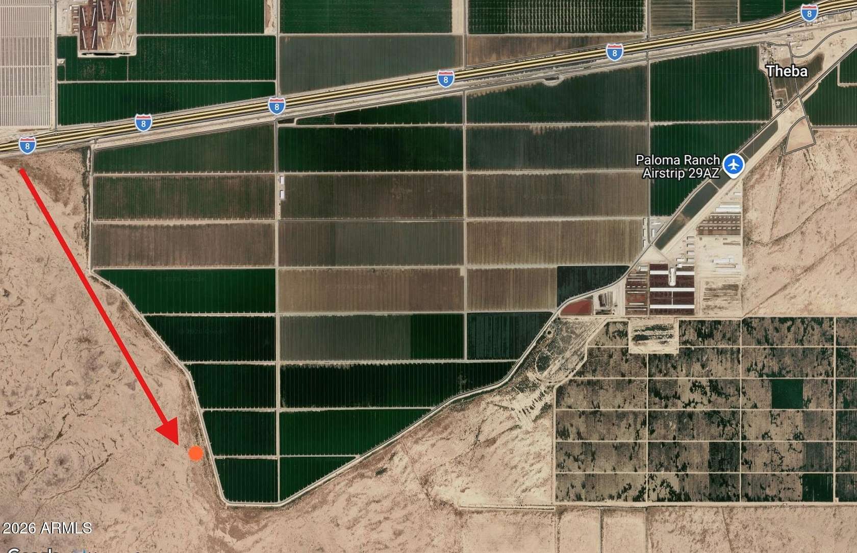 7 Acres of Residential Land for Sale in Gila Bend, Arizona