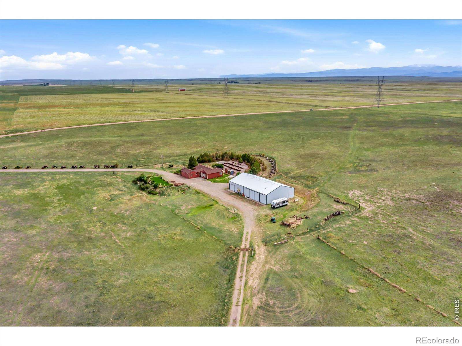 154 Acres of Land with Home for Sale in Carr, Colorado