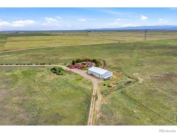 154 Acres of Land with Home for Sale in Carr, Colorado