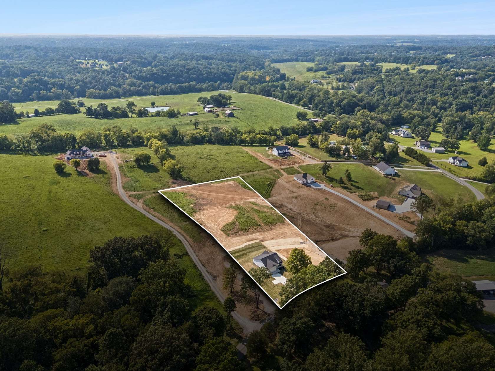 2.59 Acres of Land with Home for Sale in Greenbrier, Tennessee