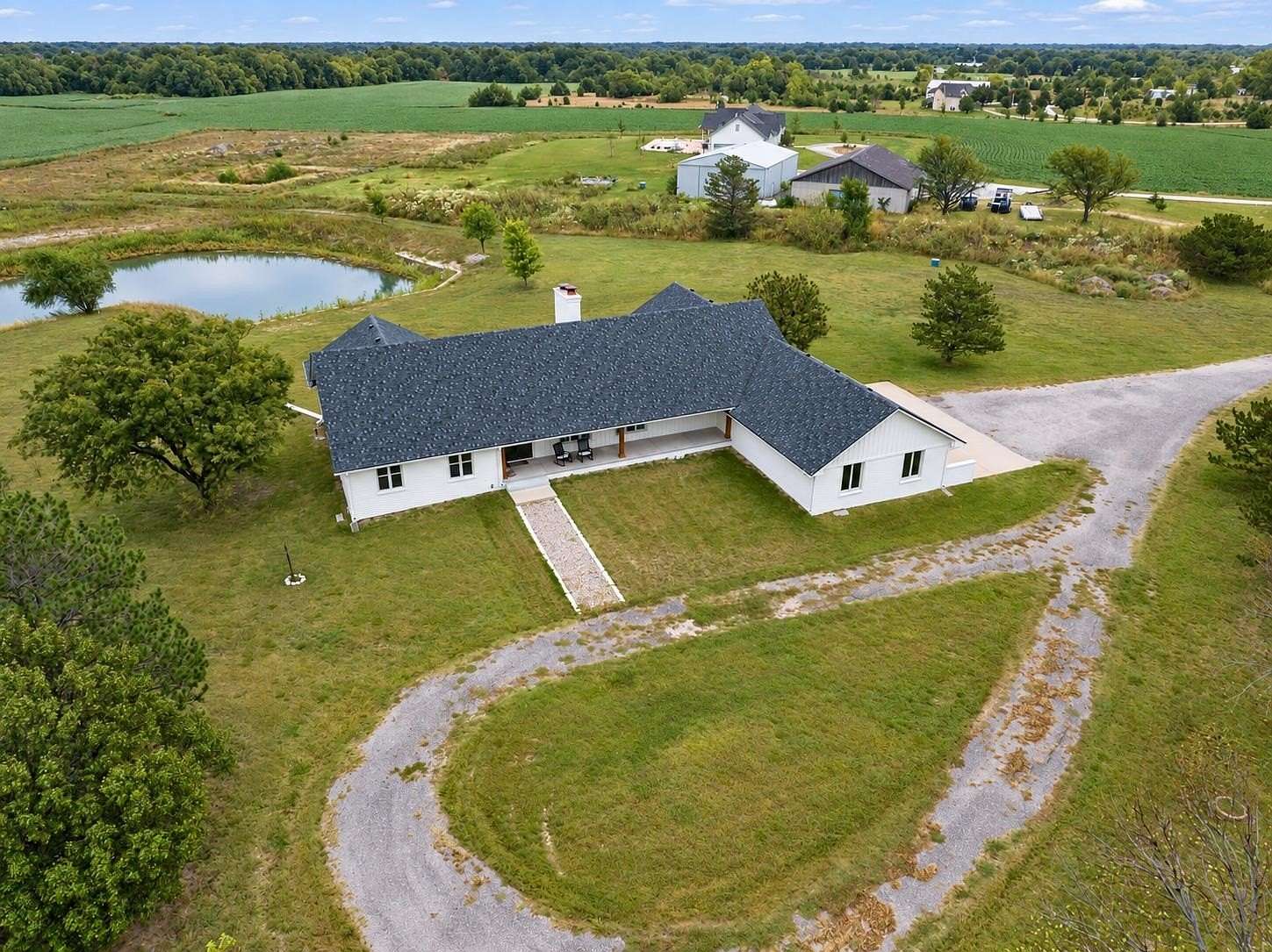 9 Acres of Land with Home for Sale in Wichita, Kansas