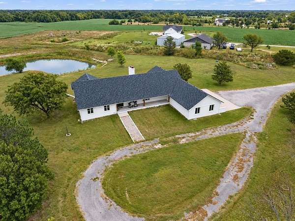9 Acres of Land with Home for Sale in Wichita, Kansas