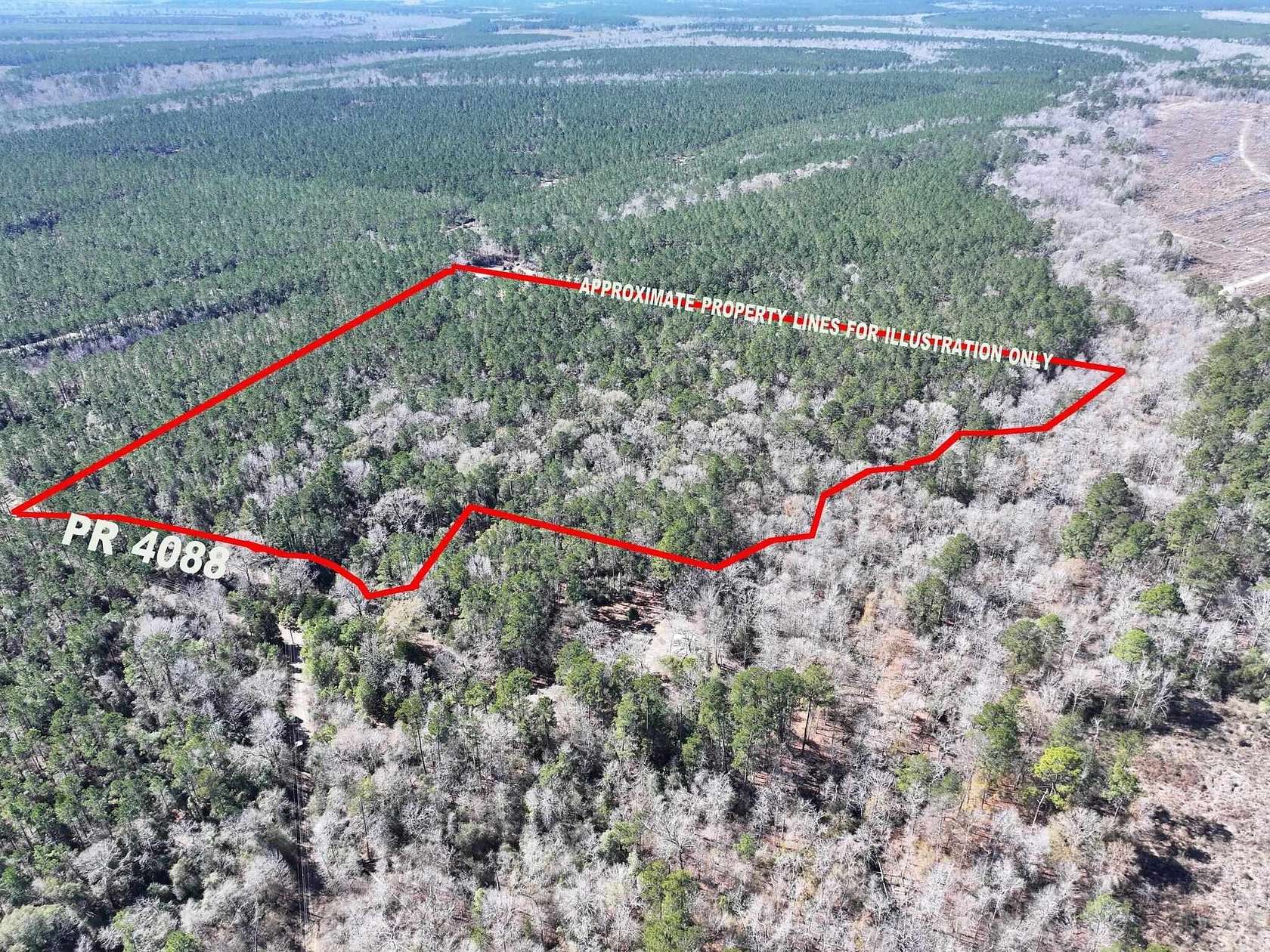 11.7 Acres of Recreational & Residential Land for Sale in Bon Wier, Texas