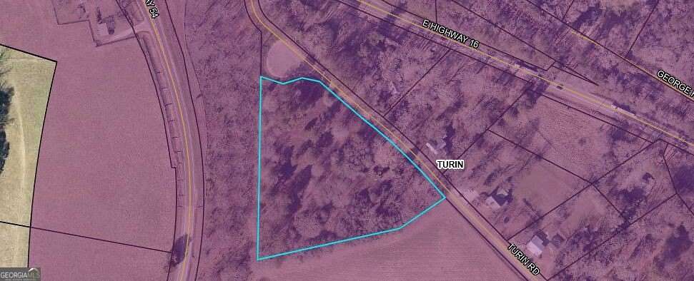 4.25 Acres of Commercial Land for Sale in Senoia, Georgia